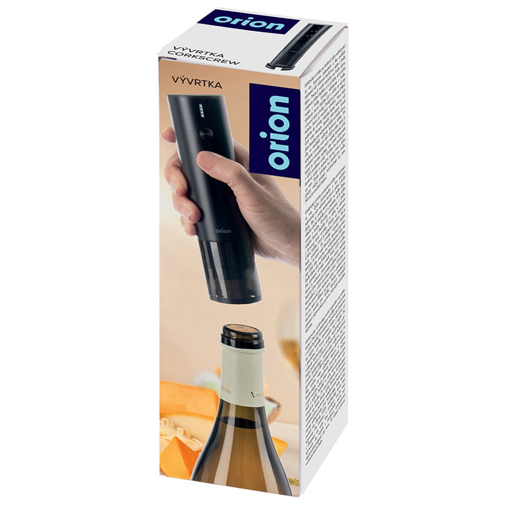 Electric wine corkscrew with charger 19.5 cm
