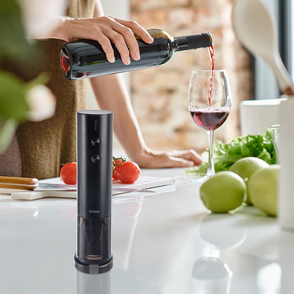 Electric wine corkscrew with charger 19.5 cm