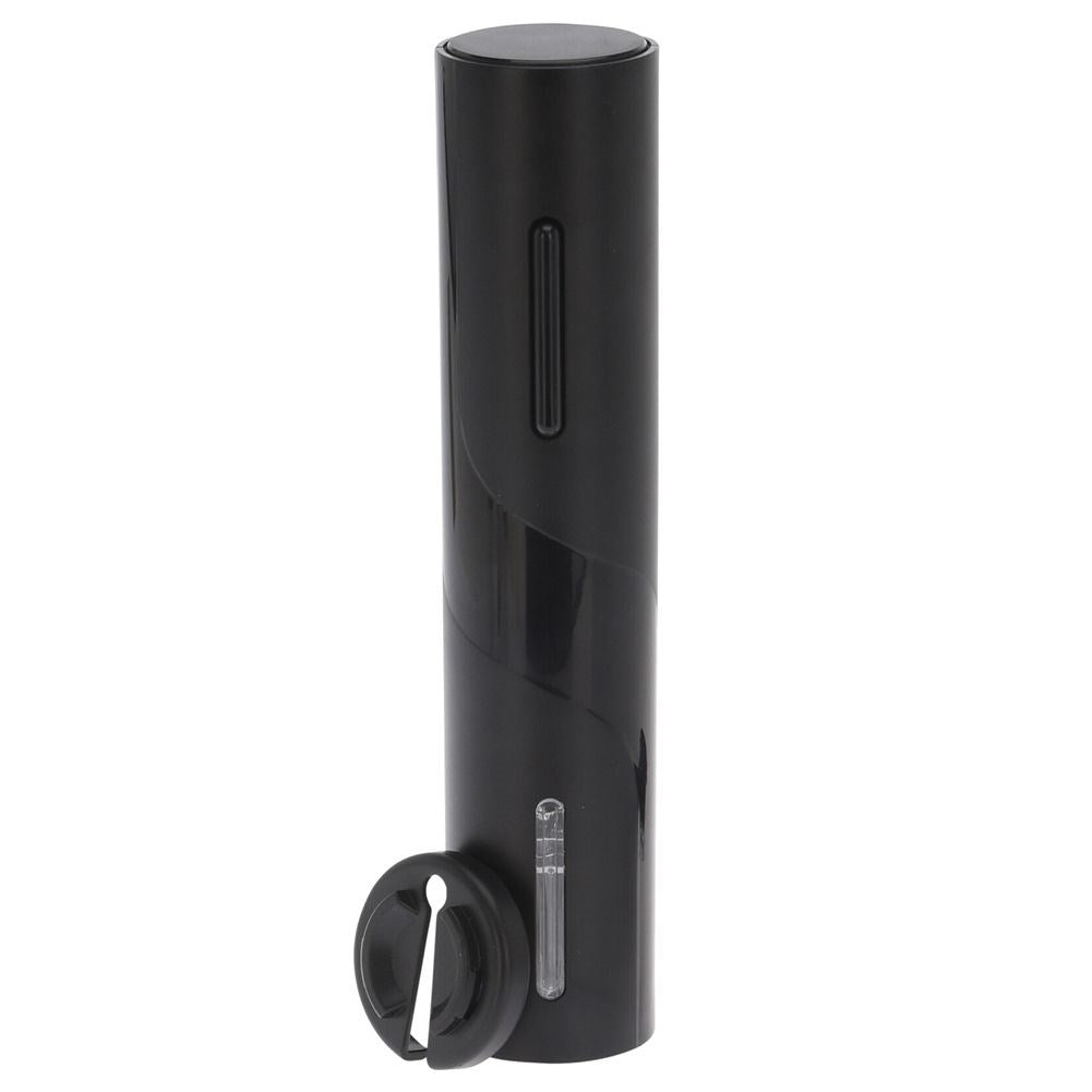 Electric wine opener with foil cutter for quick bottle opening