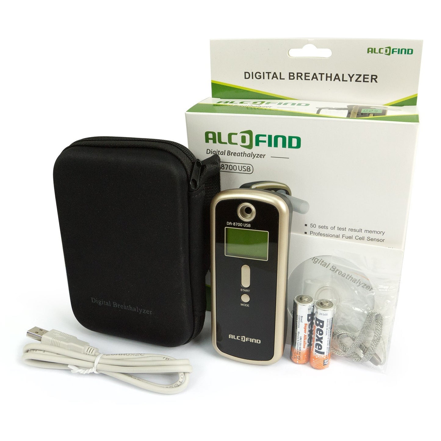Electrochemical breathalyzer DA 8700