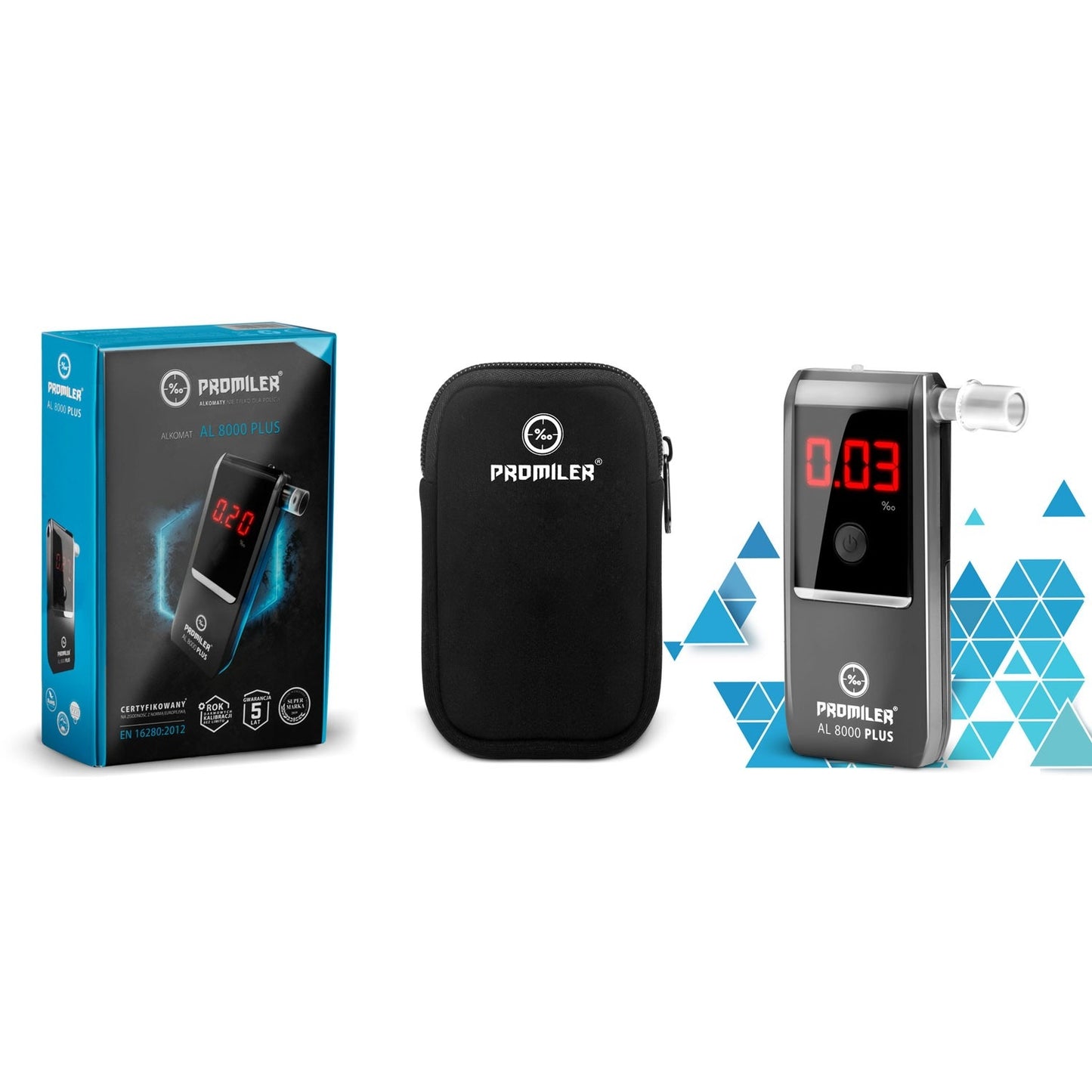 Electrochemical breathalyzer Promiler AL-8000-PLUS