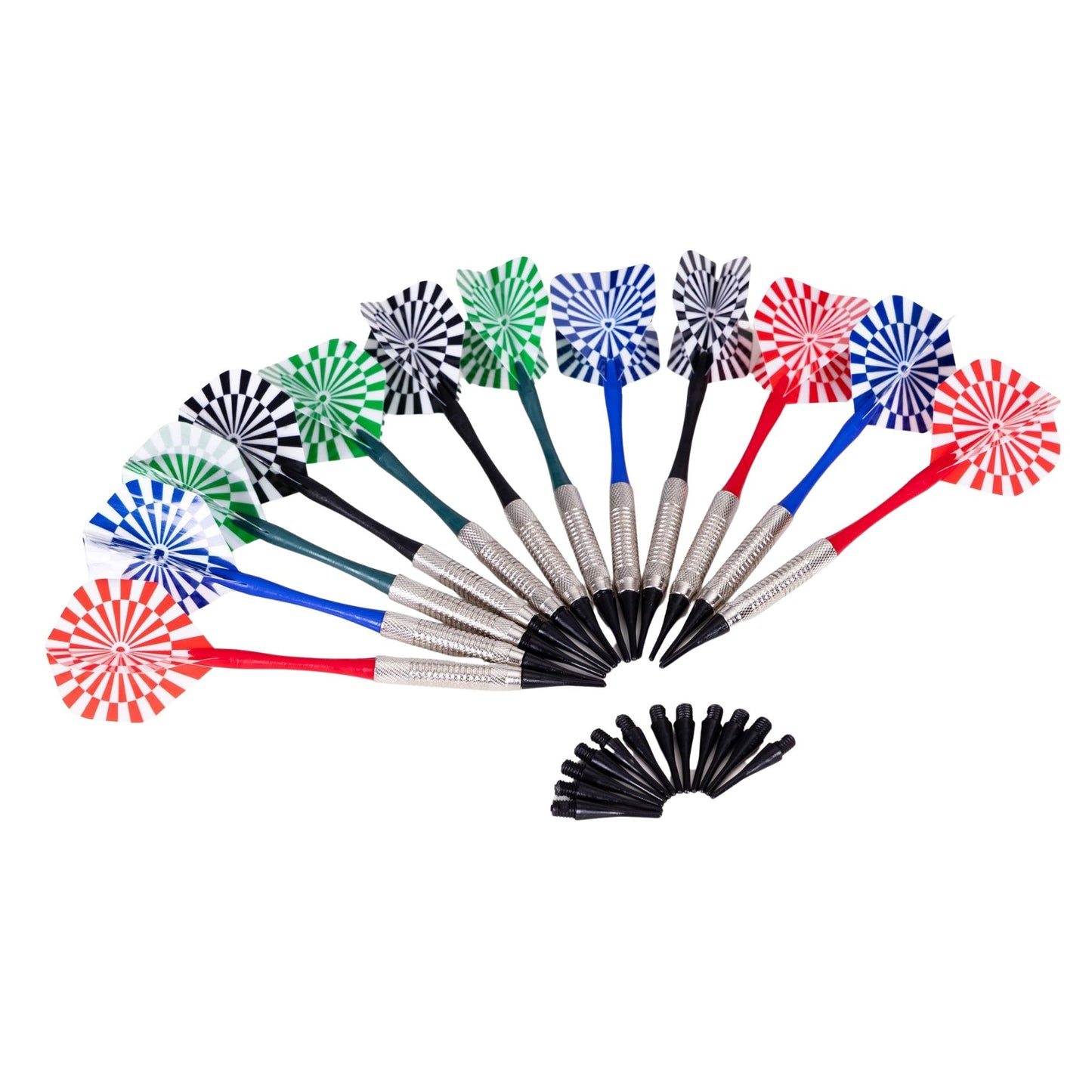 Electronic Dartboard Set, 27 Games, 12 Darts, LCD Display