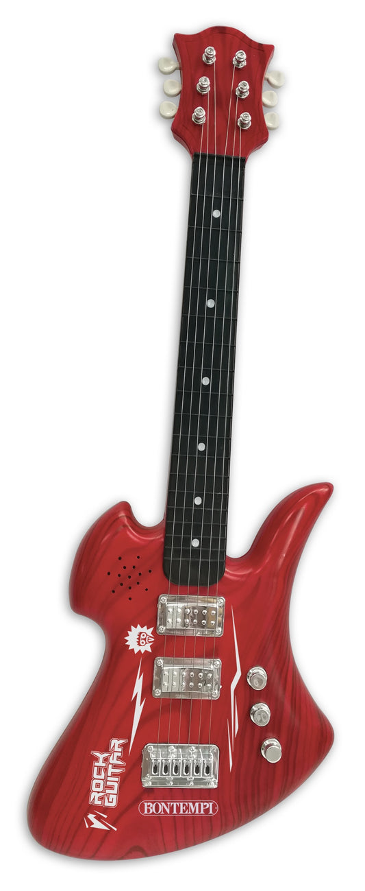 Electronic Rock Guitar with 6 Strings & 8 Demo Songs
