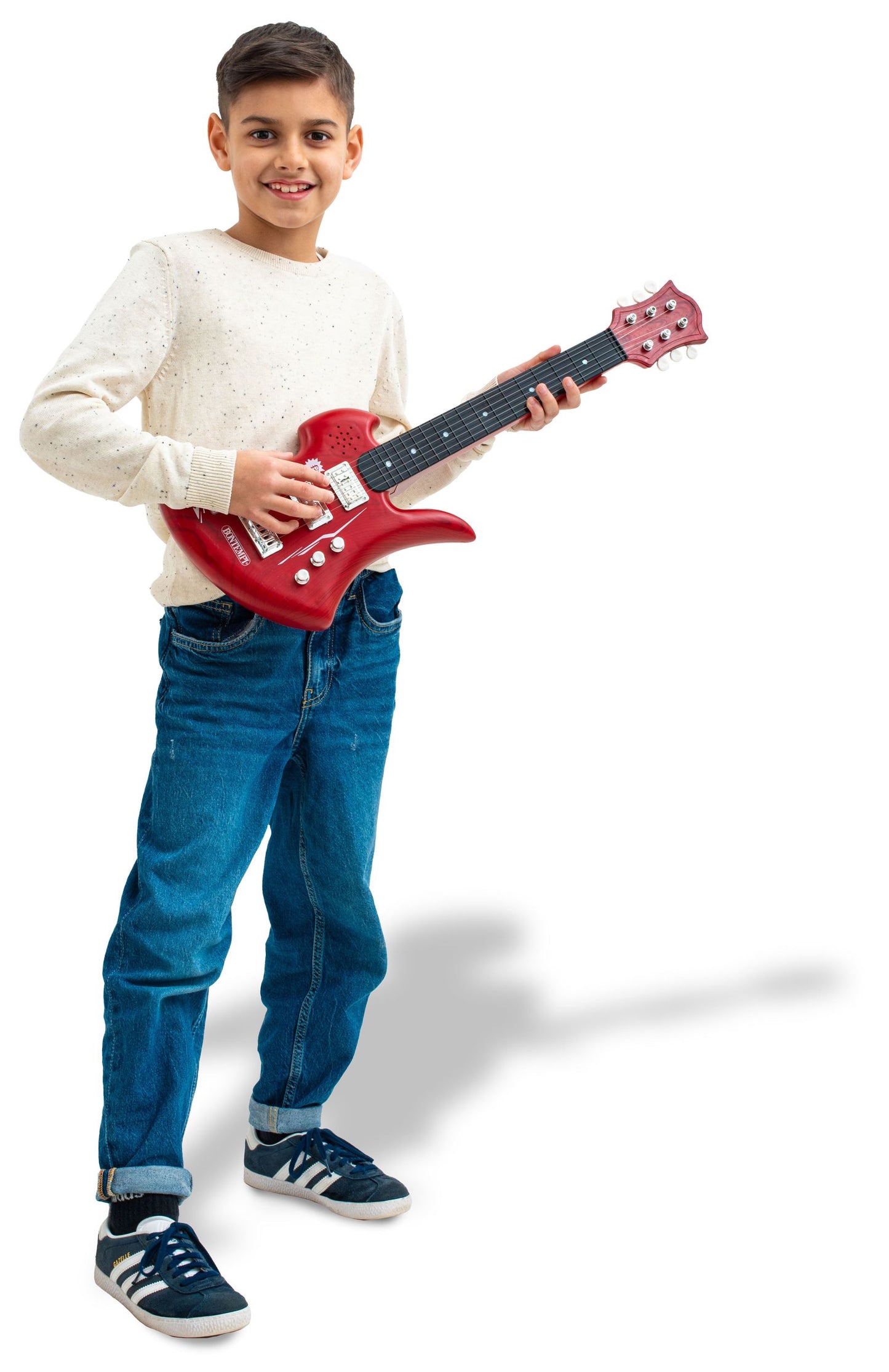 Electronic Rock Guitar with 6 Strings & 8 Demo Songs