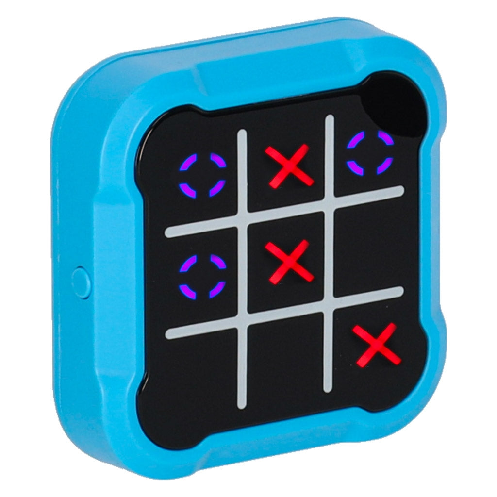 Electronic Tic Tac Toe Game – Portable Blue Console