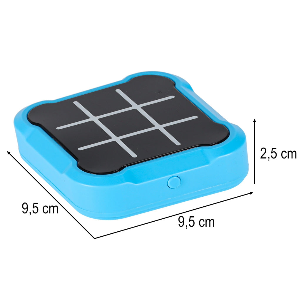 Electronic Tic Tac Toe Game – Portable Blue Console