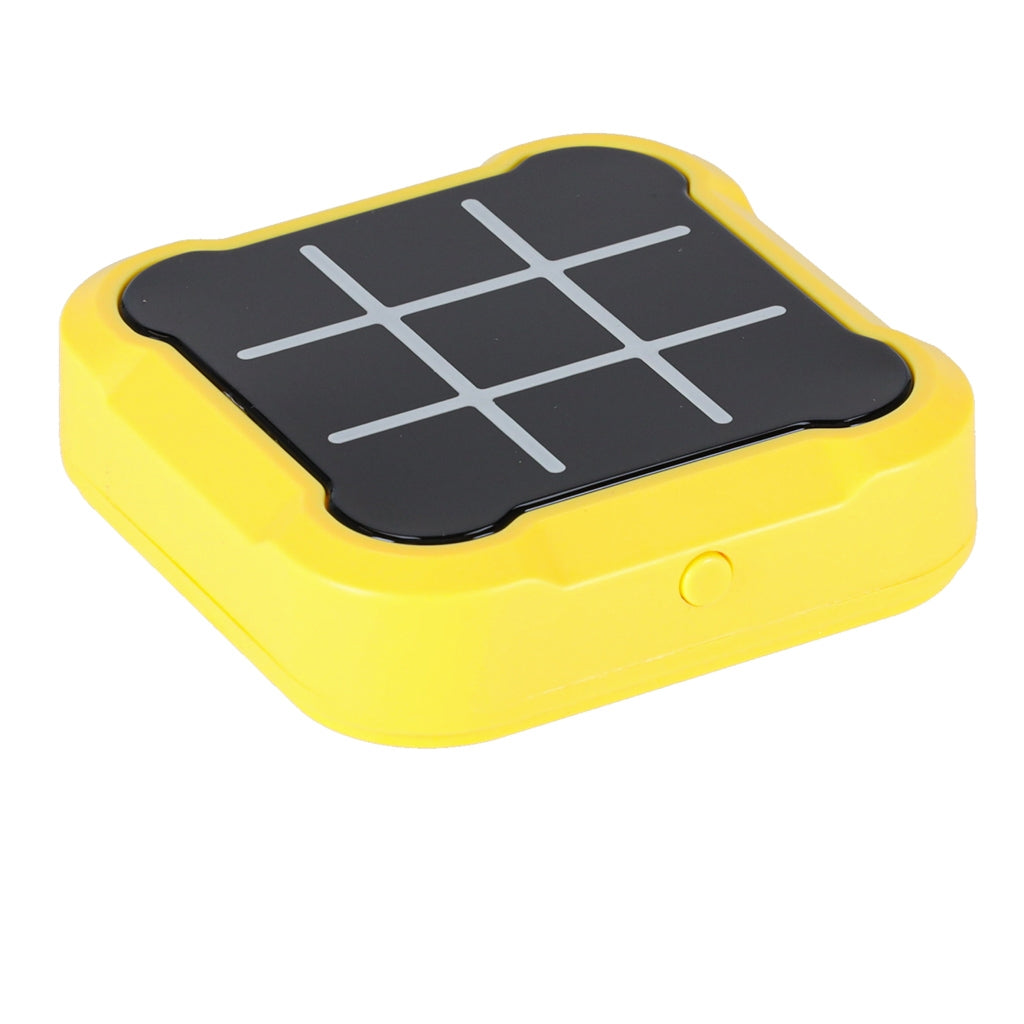 Electronic Tic Tac Toe Game – Portable Yellow Console