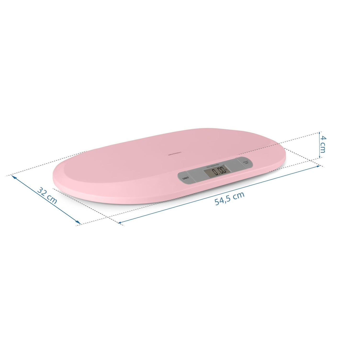 Electronic baby scale BW-144, pink