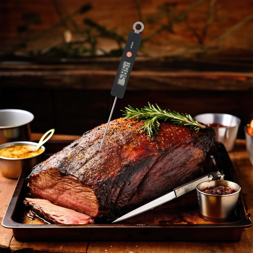 Electronic meat thermometer with insert probe 28 cm