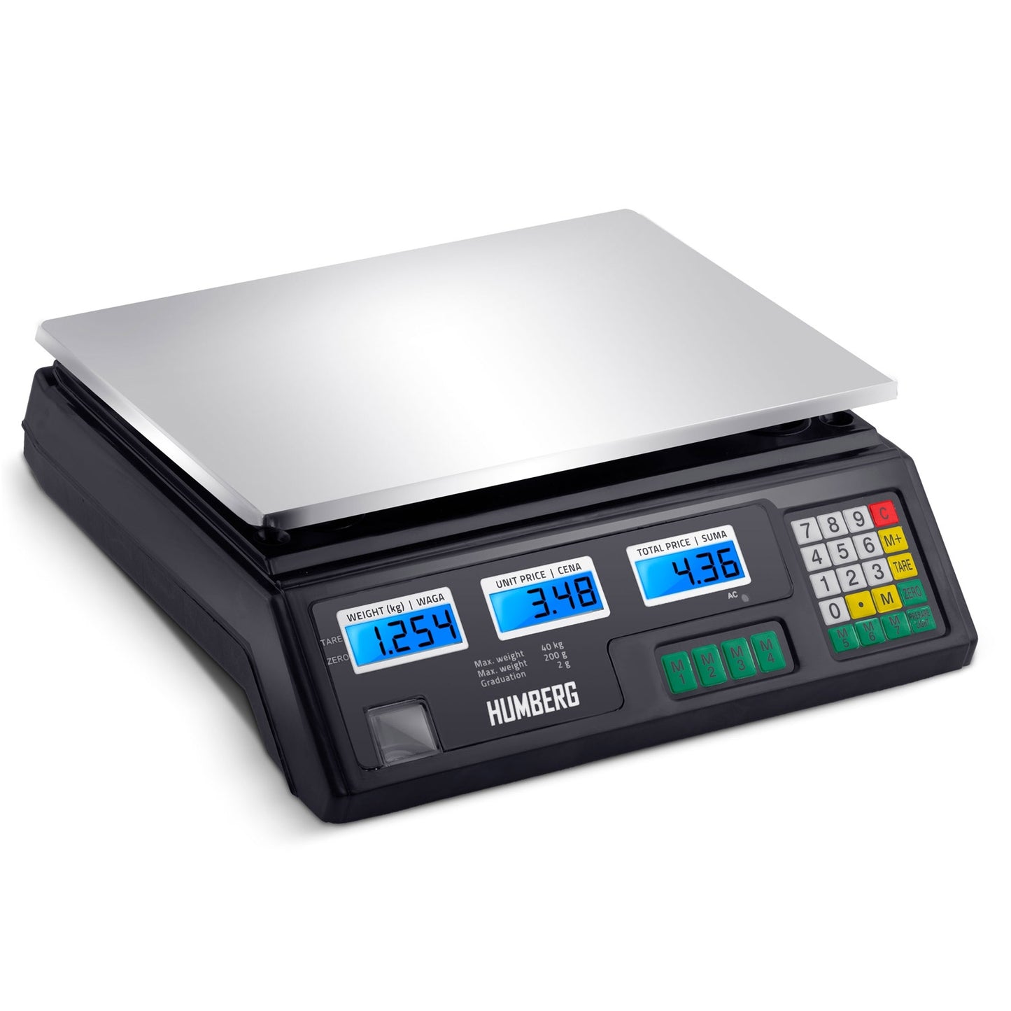 Electronic shop scale 40 kg Humberg MH-190
