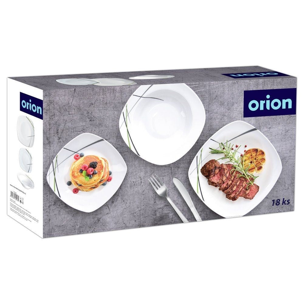 Elegant 16-piece porcelain service for 6 people