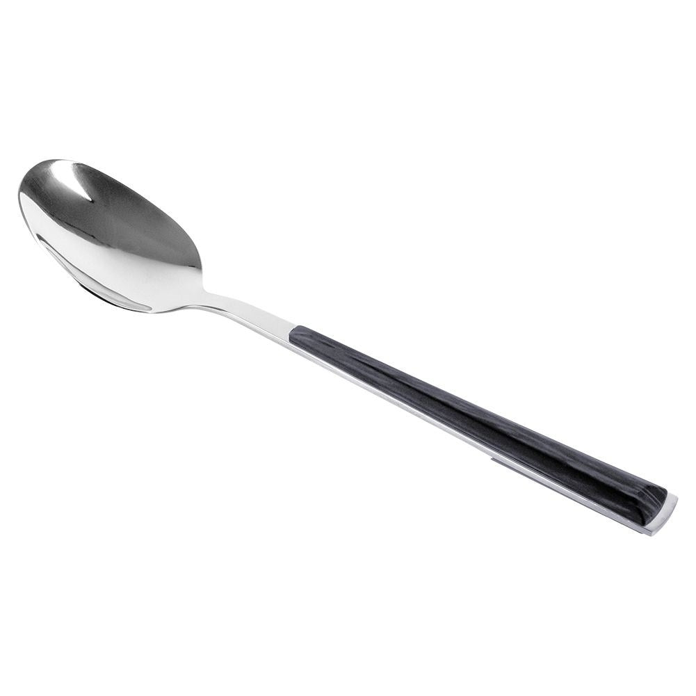 Elegant 18 cm tea spoon in stainless steel