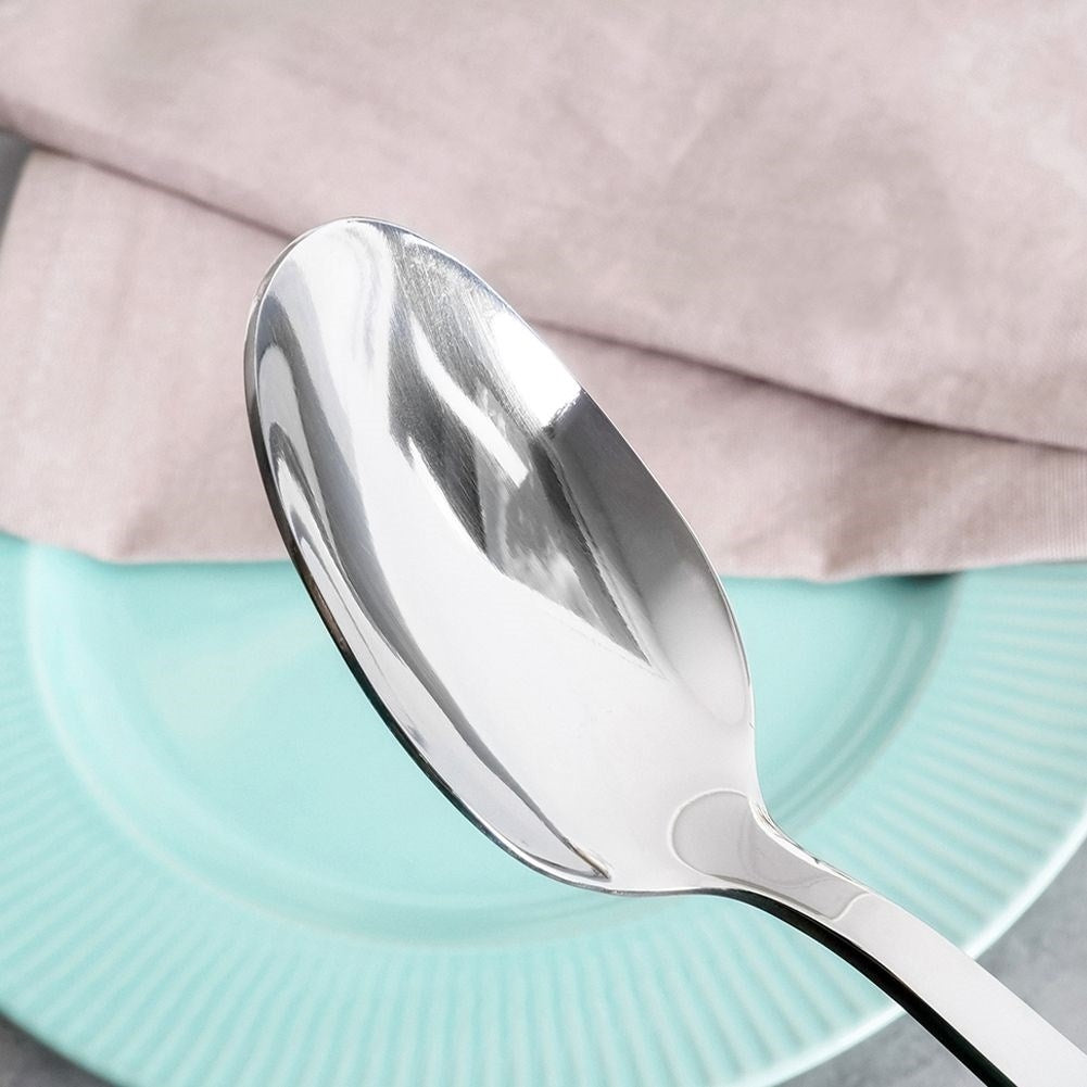Elegant 18 cm tea spoon in stainless steel