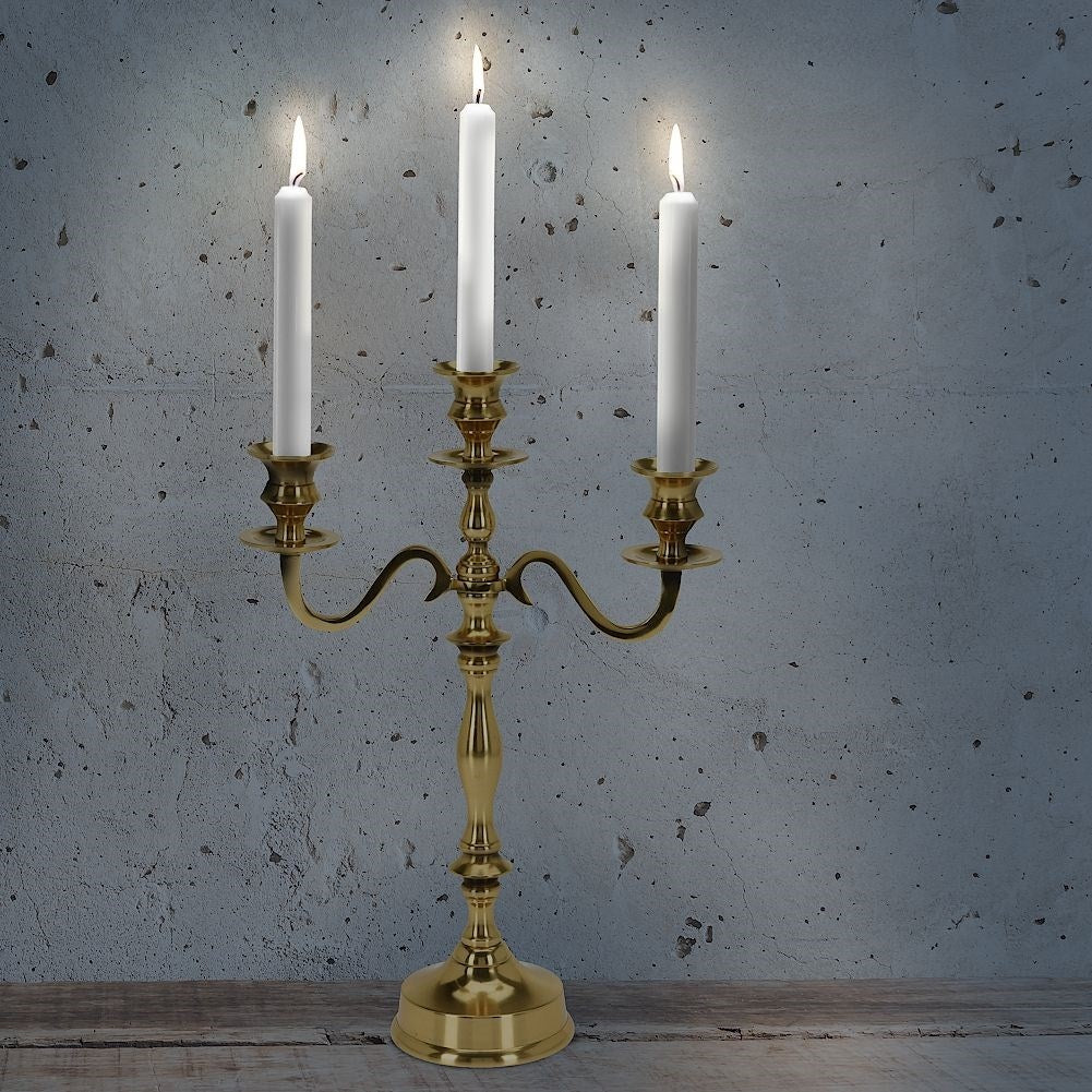 Elegant 3-armed Candlestick in Classic Style