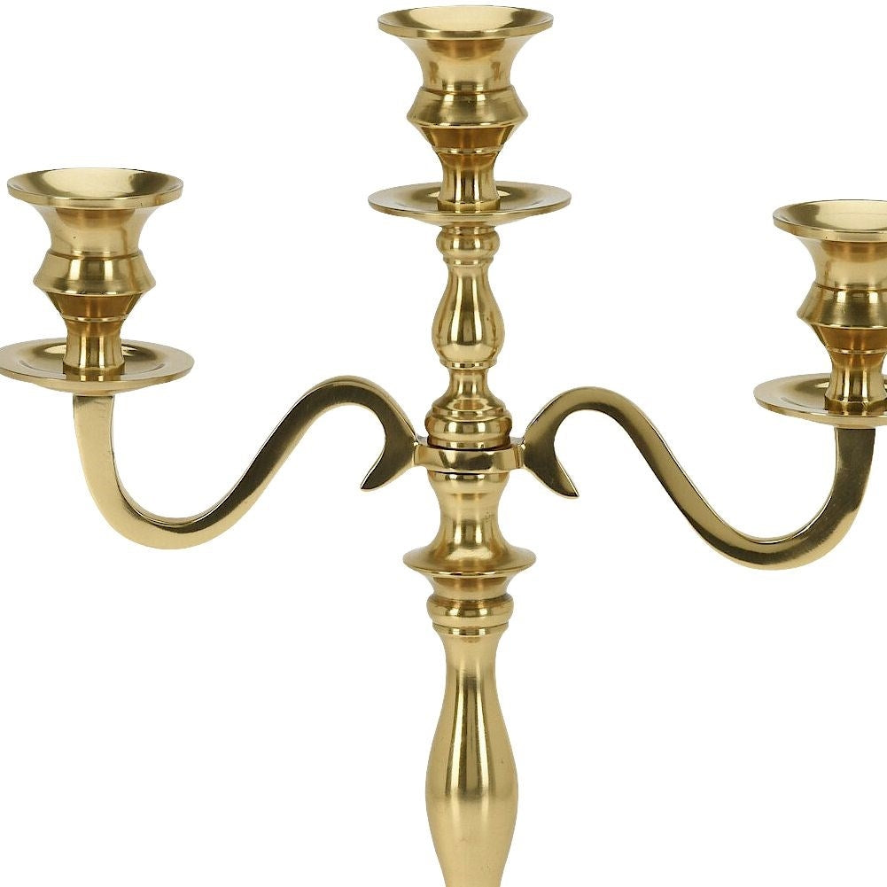 Elegant 3-armed Candlestick in Classic Style