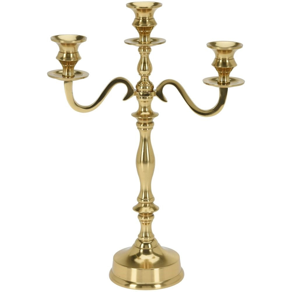 Elegant 3-armed Candlestick in Classic Style