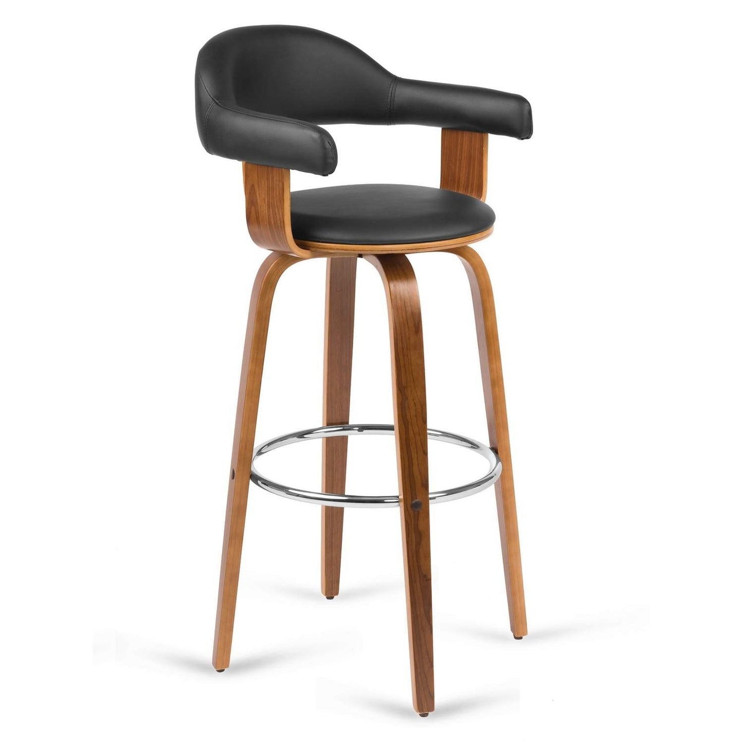 Elegant Bar Chair Sofotel Rosetto in Black