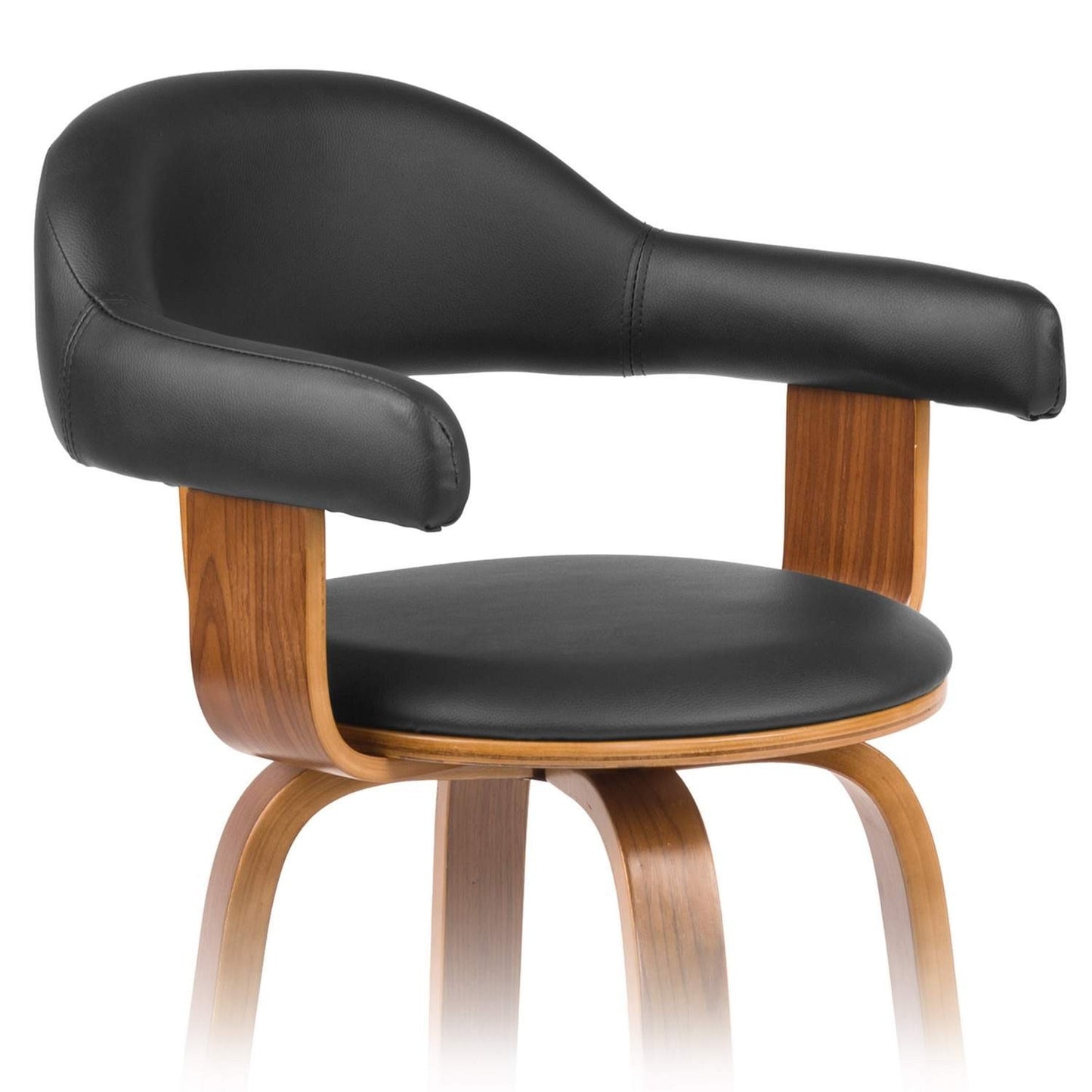 Elegant Bar Chair Sofotel Rosetto in Black