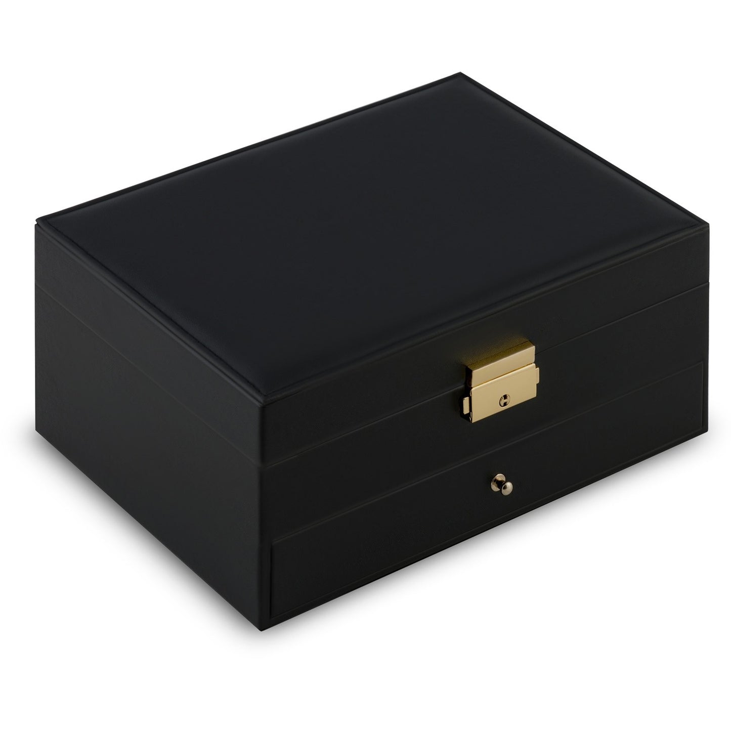 Elegant Black Jewelry Box MS-709 Massido