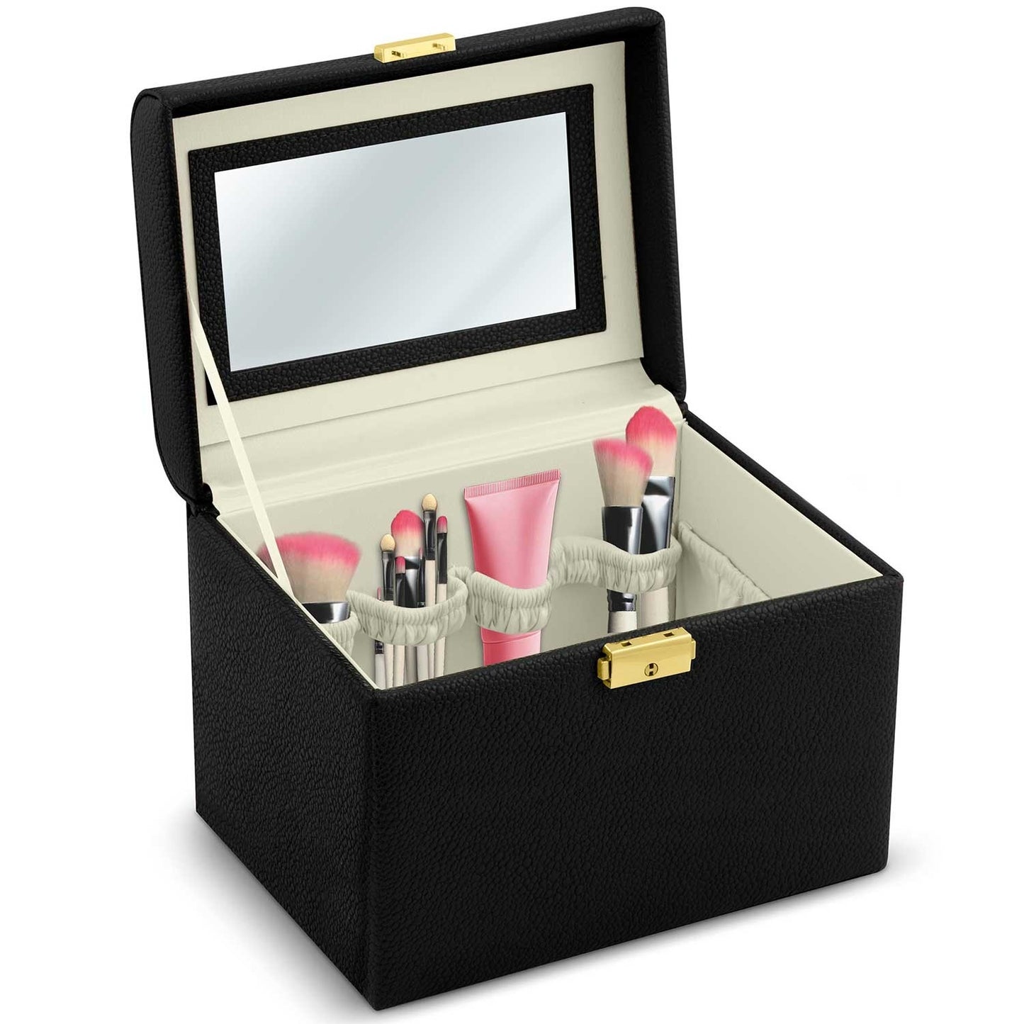 Elegant Cosmetics case Massido MS-706 Black