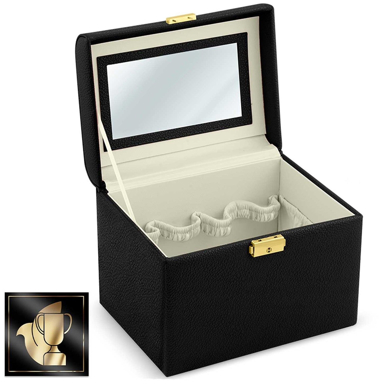 Elegant Cosmetics case Massido MS-706 Black