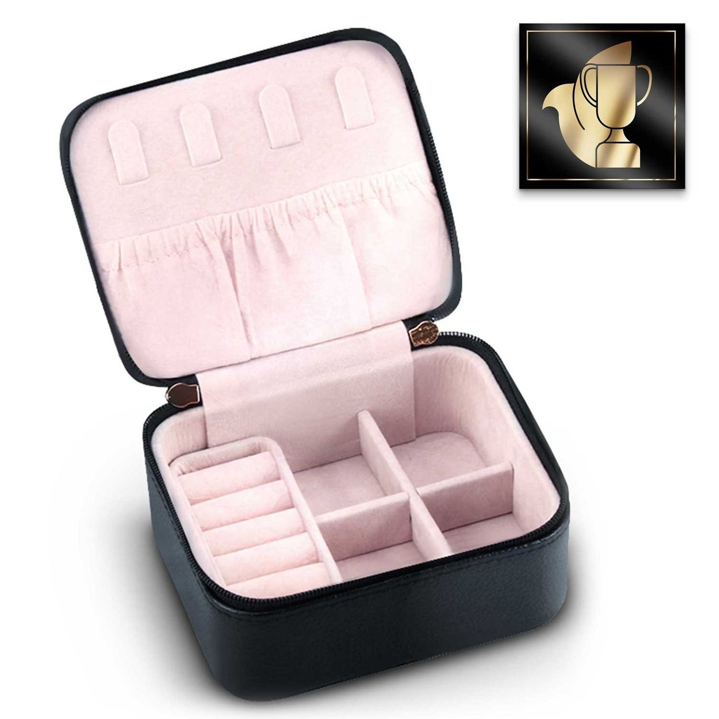 Elegant Jewelry Box MS-701 Massido - Black