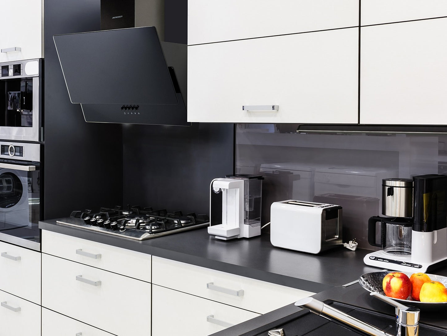 Elegant Kitchen cooker hood 60 cm Berdsen BT-211 Black