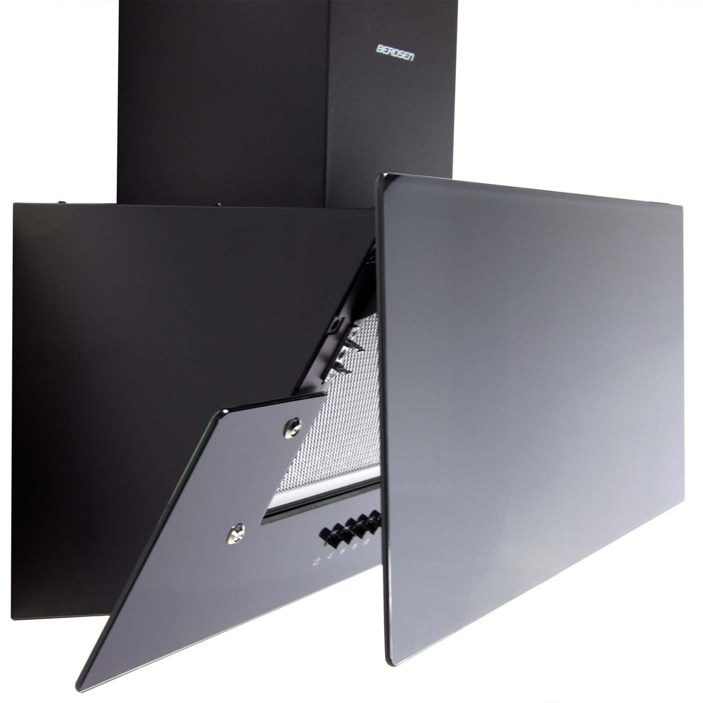 Elegant Kitchen cooker hood 60 cm Berdsen BT-211 Black