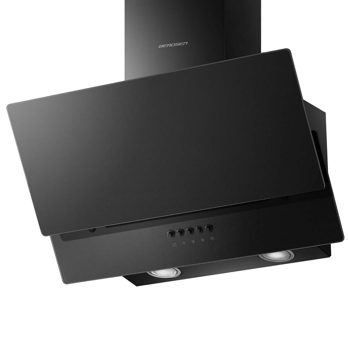 Elegant Kitchen cooker hood 60 cm Berdsen BT-211 Black