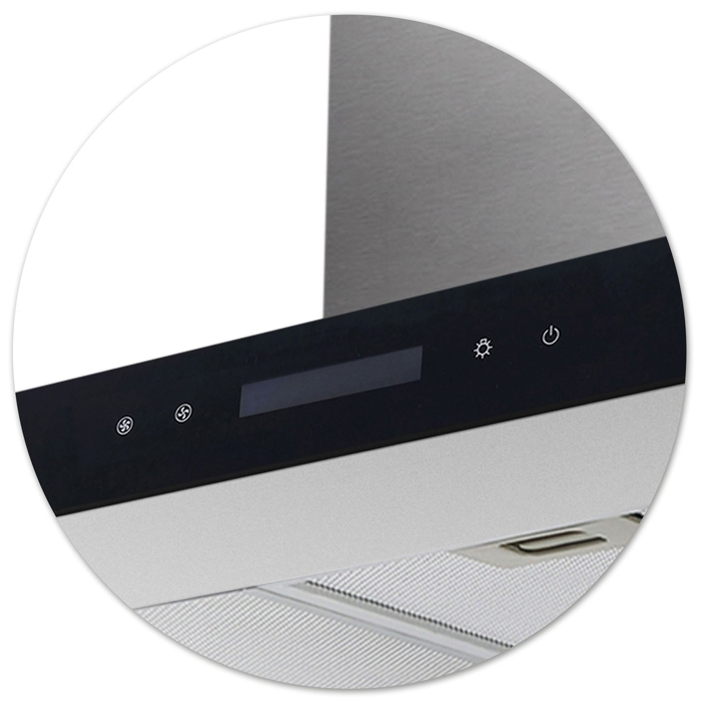 Elegant Kitchen cooker hood 90 cm Stainless Steel Berdsen BE-90S