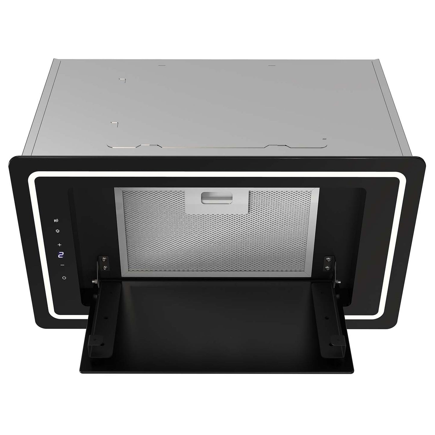 Elegant Kitchen hood 52 cm Black Berdsen BT-239