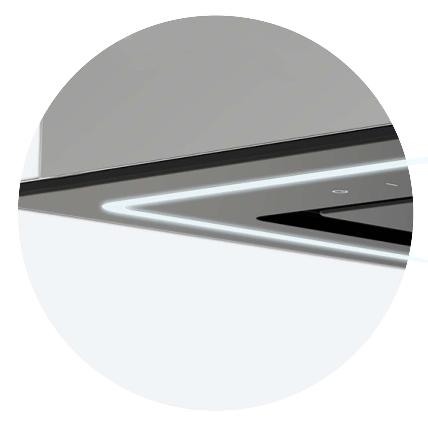 Elegant Kitchen hood 52 cm Black Berdsen BT-239