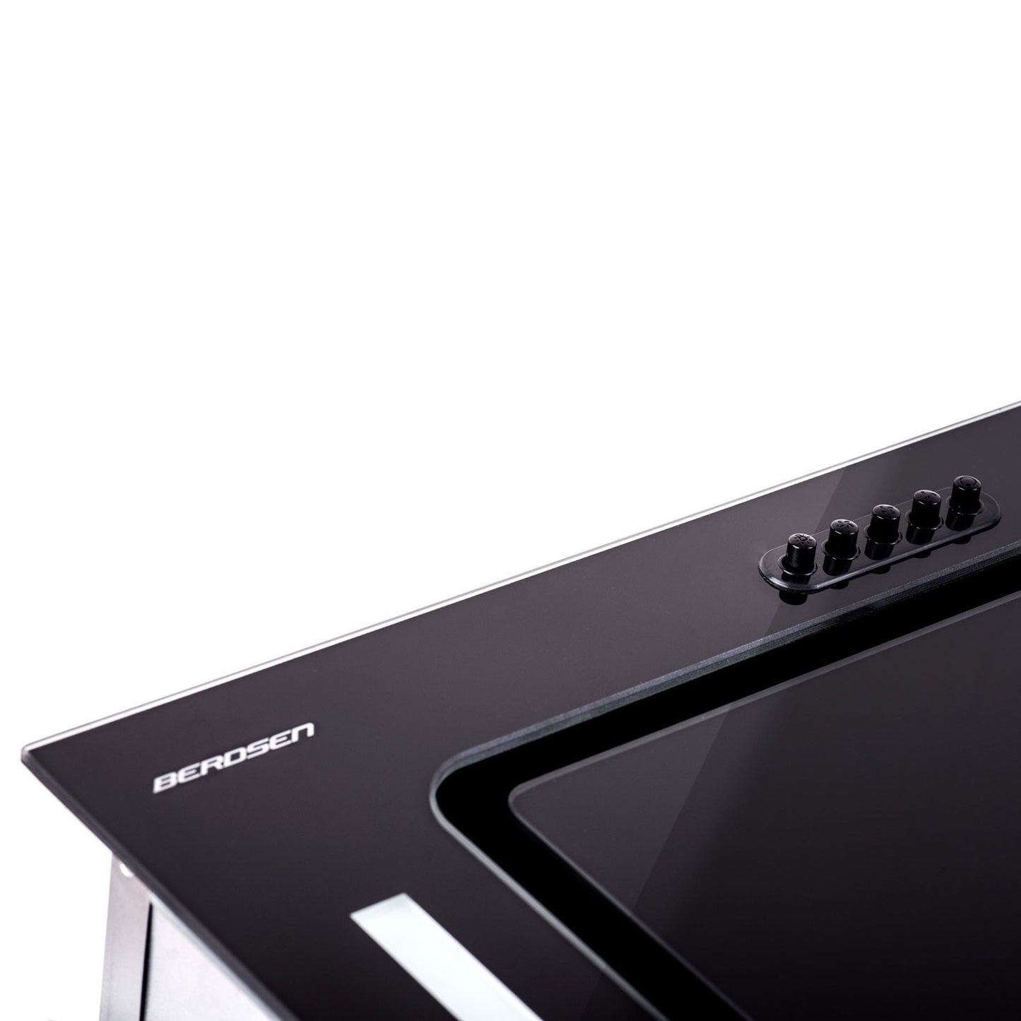 Elegant Kitchen hood for base cabinet 52 cm Black BE-52A