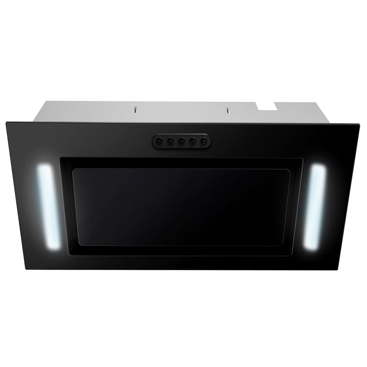 Elegant Kitchen hood for base cabinet 52 cm Black BE-52A