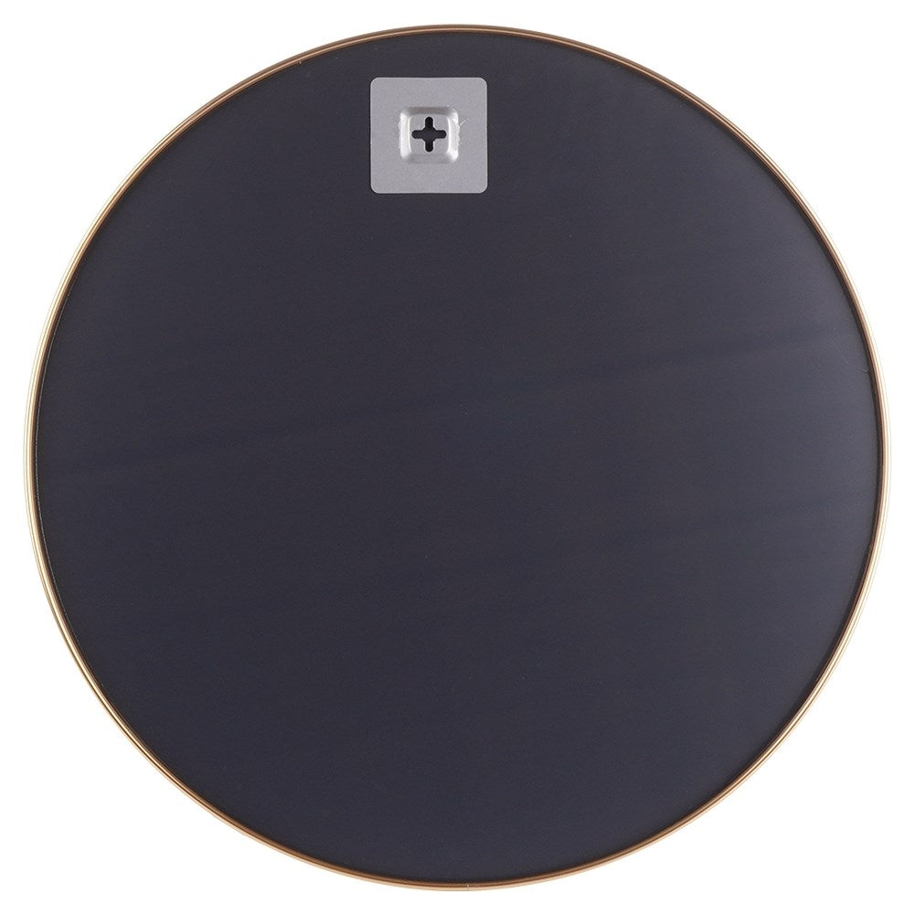 Elegant Round Wall Mirror with Gold Frame