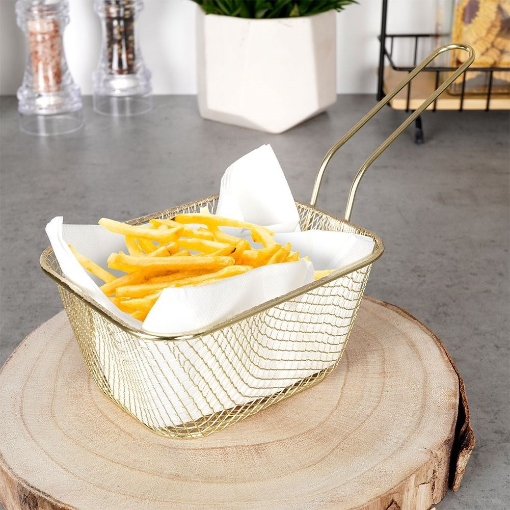 Elegant Serving Basket for Fries, Vegetables & Nuggets