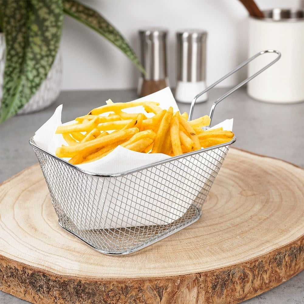 Elegant Serving Basket for Fries, Vegetables & Nuggets