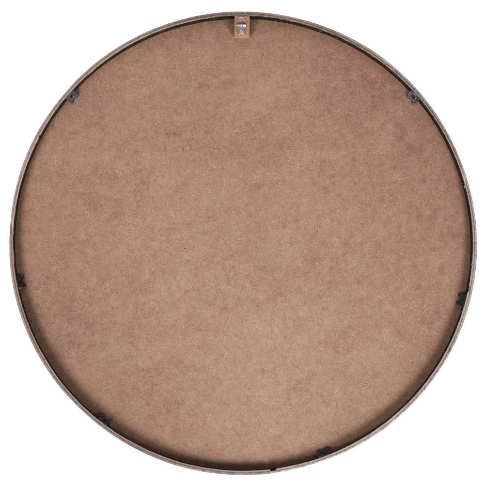 Elegant Wall Mirror with Black Wooden Frame for All Rooms