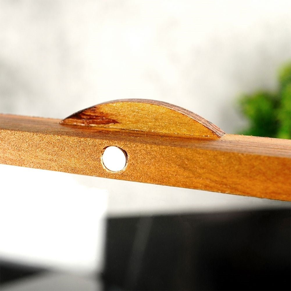 Elegant Wooden Jewelry Box with Glass Lid and Fabric Lining