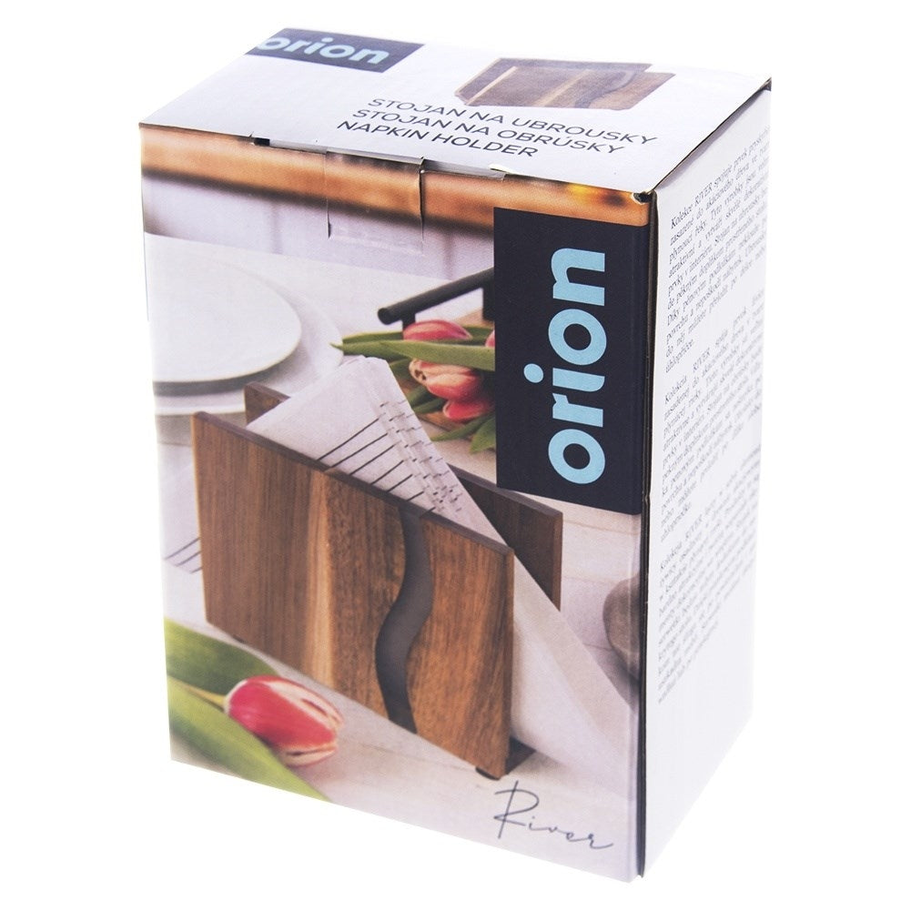 Elegant Wooden Stand for Napkins - Keeps Order and Style
