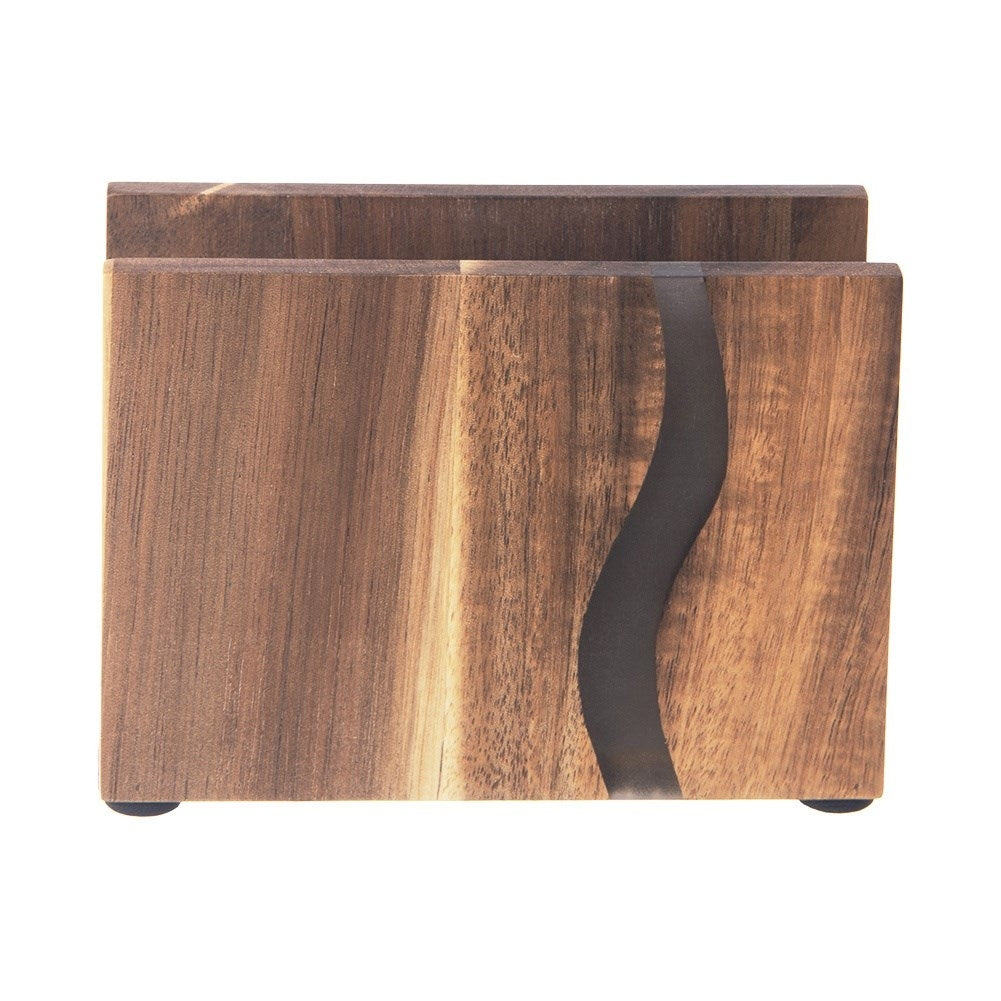 Elegant Wooden Stand for Napkins - Keeps Order and Style