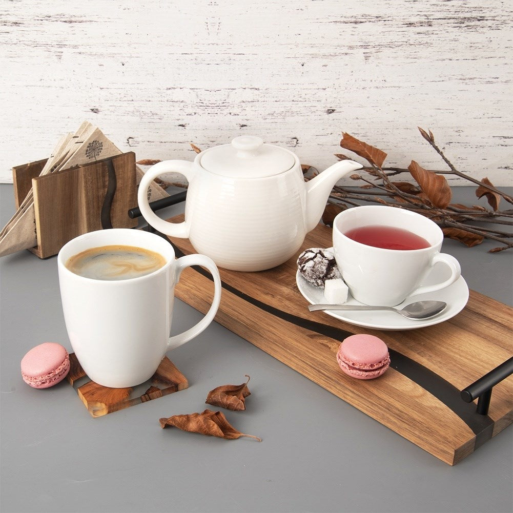 Elegant Wooden Stand for Napkins - Keeps Order and Style