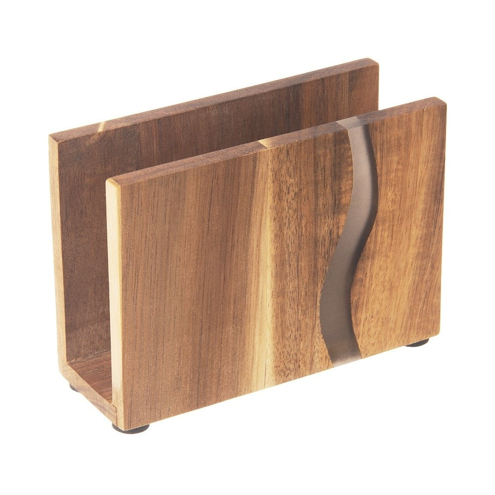 Elegant Wooden Stand for Napkins - Keeps Order and Style
