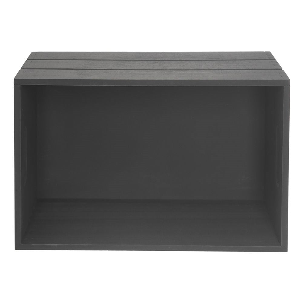 Elegant and Practical Black Storage Box for the Home