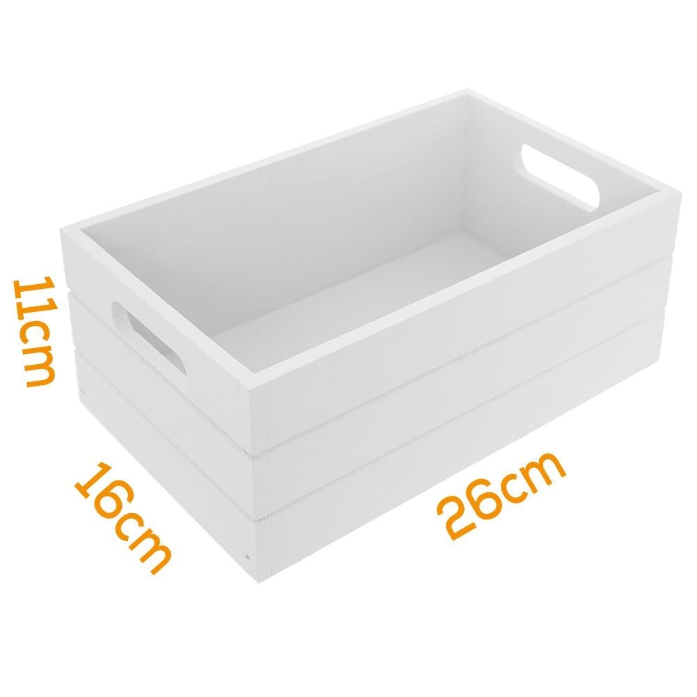 Elegant and practical white storage box for all items