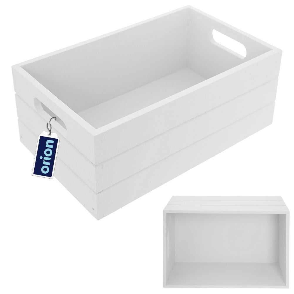 Elegant and practical white storage box for all items