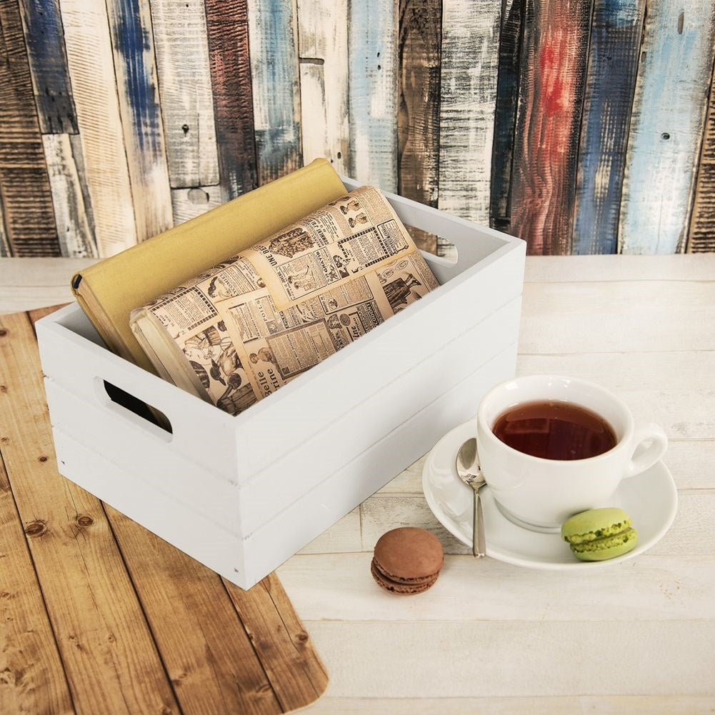 Elegant and practical white storage box for all items