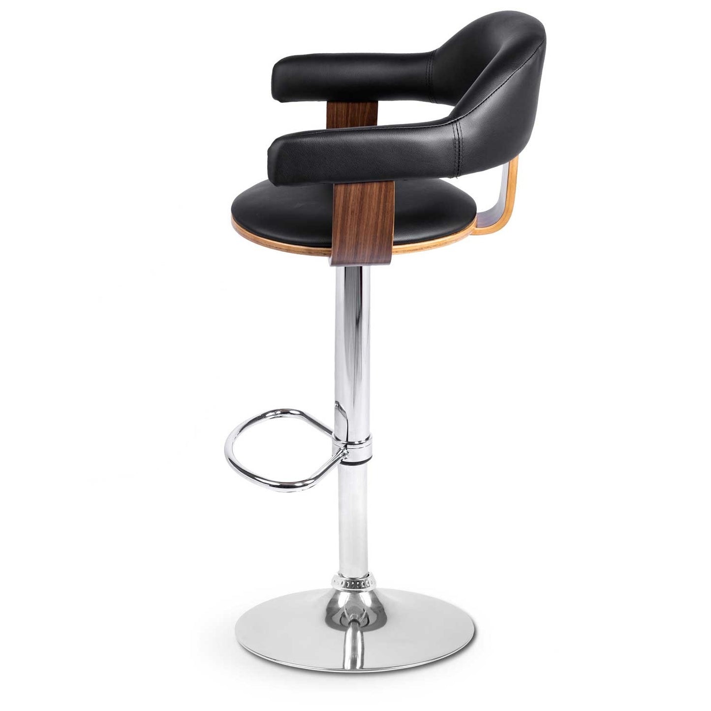 Sofotel Peluro black bar stool