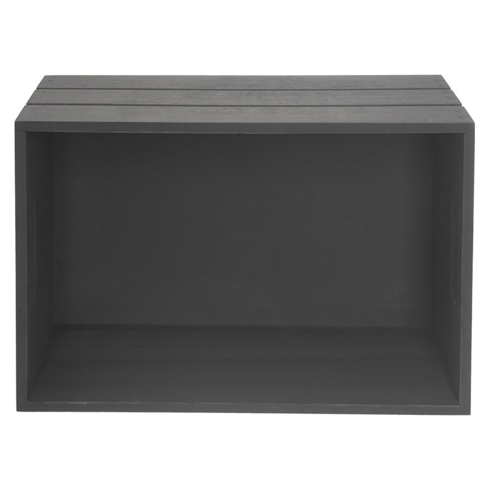 Elegant black storage box for all items