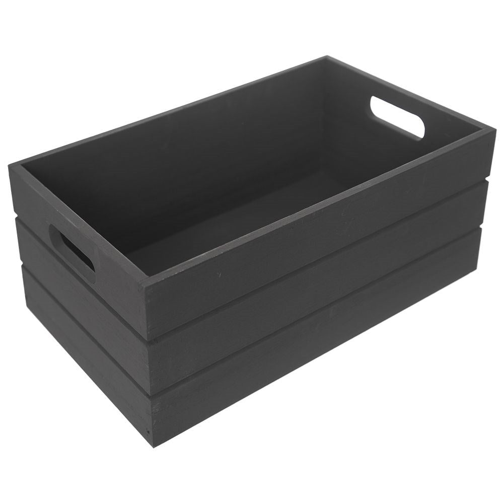 Elegant black storage box for all your items